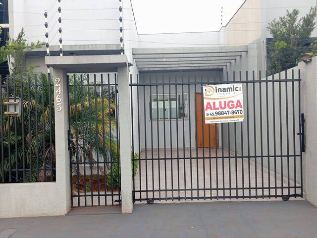 #366 - Casa para Locação em Arapongas - PR