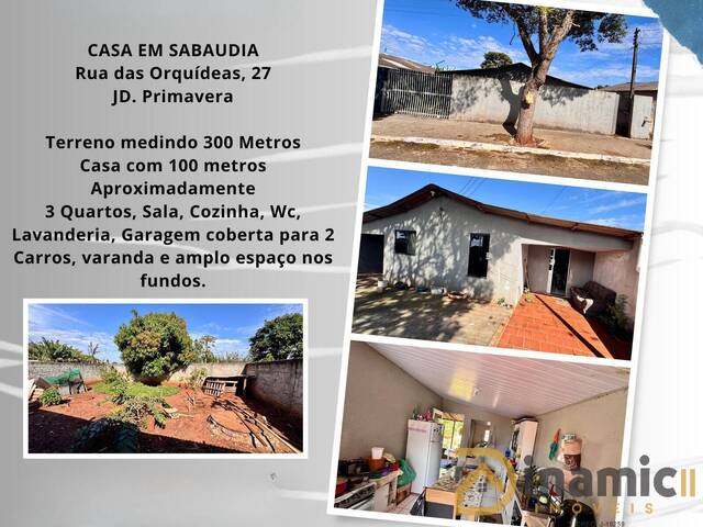 #648 - Casa para Venda em Sabáudia - PR